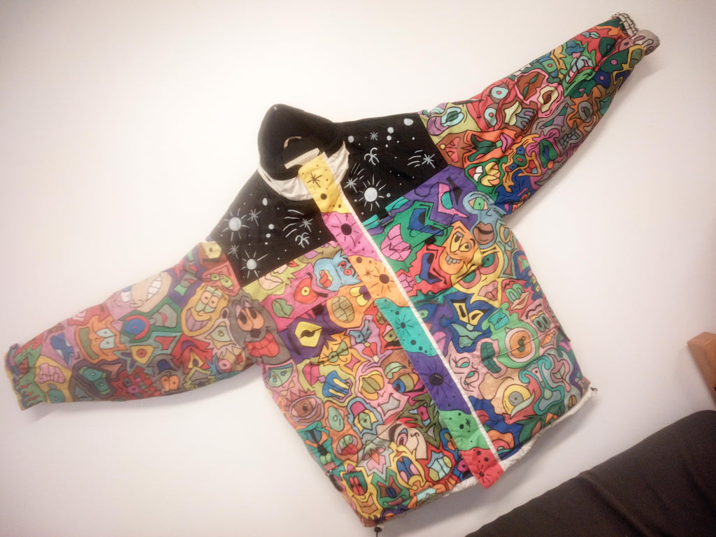 F.A.C.E.S. Graffiti Art Jacket - One of a Kind