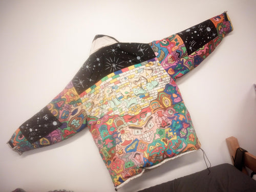 F.A.C.E.S. Graffiti Art Jacket - One of a Kind