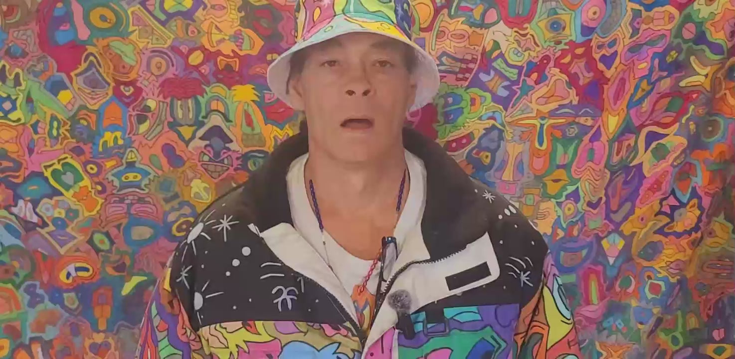 F.A.C.E.S. Graffiti Art Jacket - One of a Kind